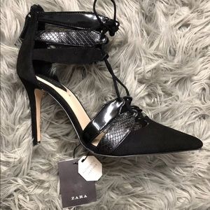 BRAND NEW WITH BOX Zara heels size 9